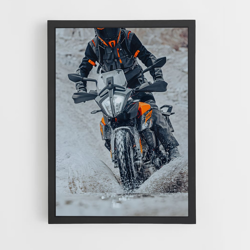 Poster MotoSplash – affiche KTM Moto (vue 2)